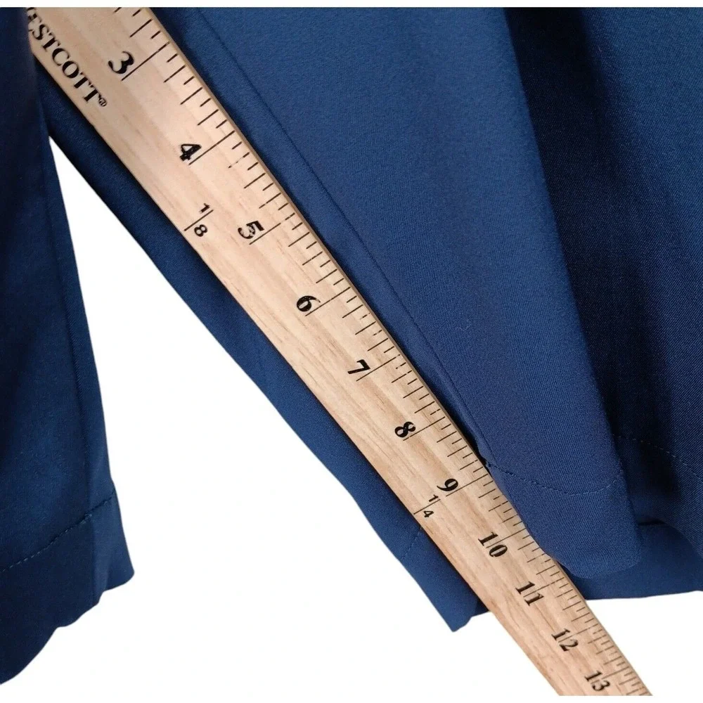 RLX Ralph Lauren Shorts Mens 36 Blue Golf Performance Flat Front Classic Sport